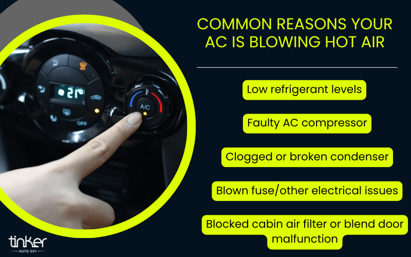 How To Fix Ac In Car Blowing Hot Air