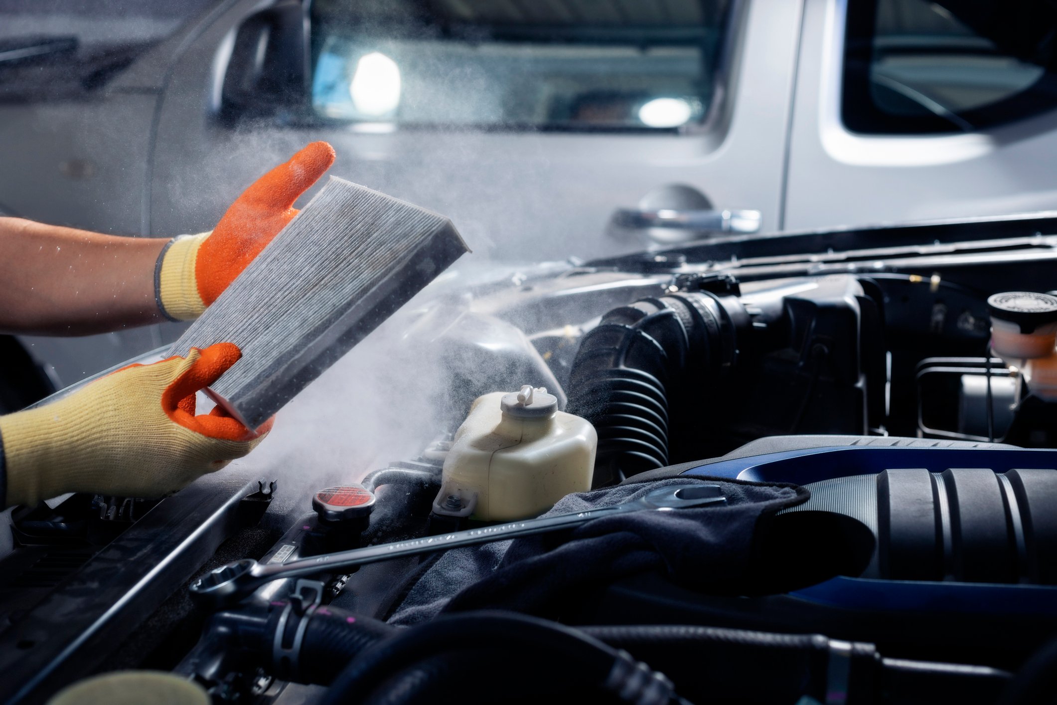 Change Engine Air Filter